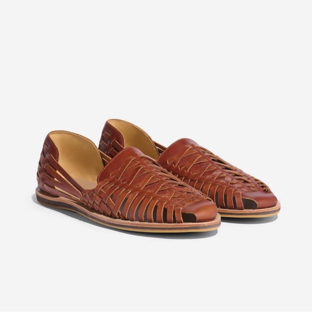 Men’s Nisolo Leather Huarache Sandal in Brown - Picture 2 of 10